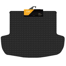 Fits Mitsubishi Outlander MK3 2013-2021 3MM Rubber Heavy Duty Car Rear Boot Mat