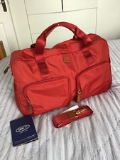 New - Bric's Red Holdall Bag