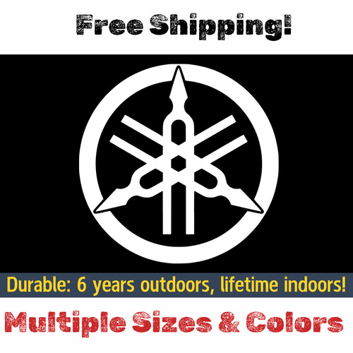Yamaha tuning fork logo decals - yamaha,