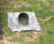 Pitched Roof Lead Flashing with 6" opening