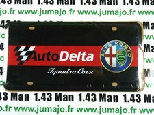 PB71 PLAQUES TOLEE 15 X 30 cm : ALFA ROMEO AutoDelta Squadra Corse