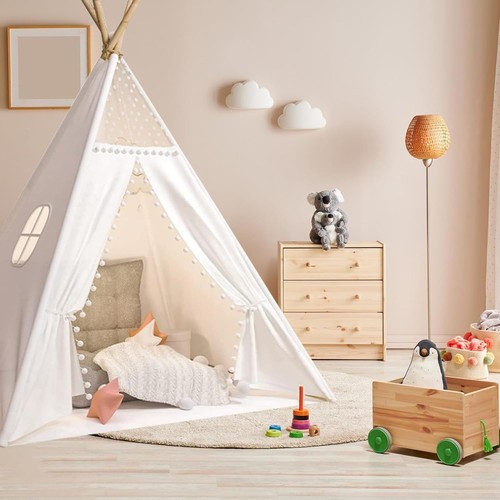 Large kids teepee - kids, wood