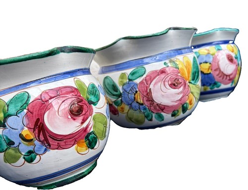 Vtg italian hand painted - italian,