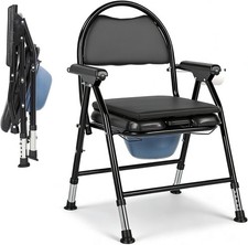 Foldable Commode Toilet Chair