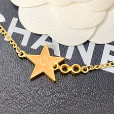 CHANEL Star Necklace COCO Gold