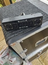 Vintage/Retro Disco Lighting Distrubution Box BULGIN to 4 way IEC 