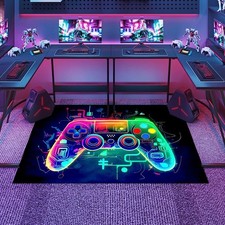 Gaming Rug for Boys Bedroom
