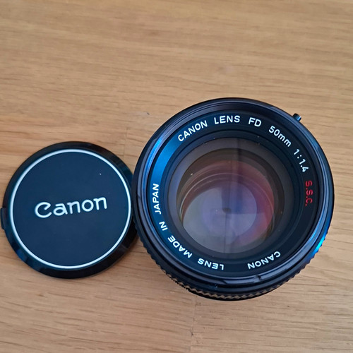 Canon 50mm standard lens - fd,