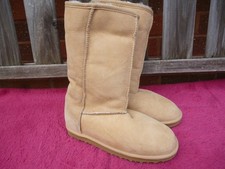 Just Sheepskin Mid Calf Boots Size 5 / 38 VGC.