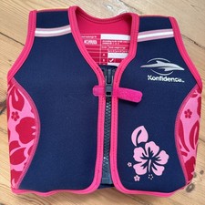 Original Konfidence Swim Jacket Up to 20kgs Age 18 months to 3 Years Pink & Blue