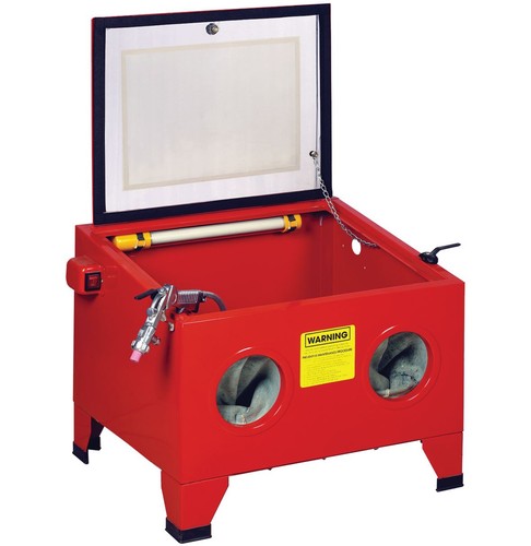 90l sand blasting cabinet - blasting,
