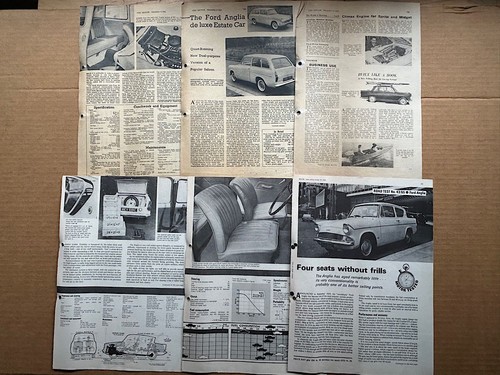 Ford anglia 105e motor road - ford,
