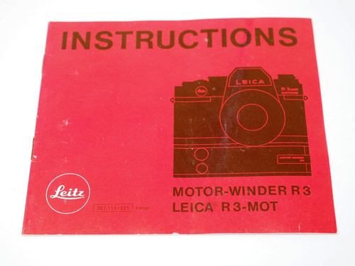 Leica motor winder - leica,