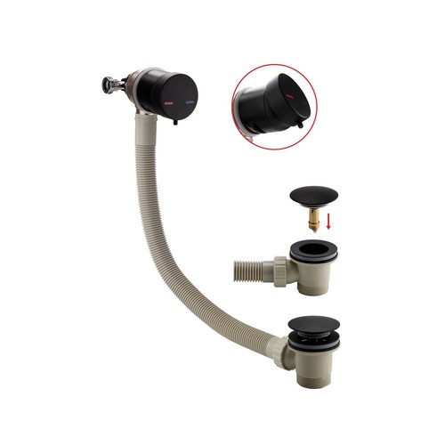 Bath filler overflow with - bath,