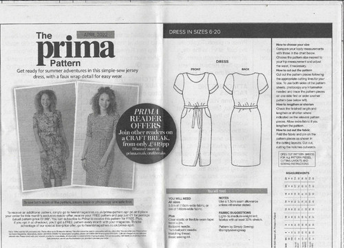 Prima magazine pattern jersey - magazine,