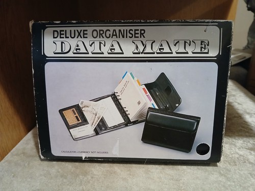 Vintage 1989 deluxe organiser - vintage,