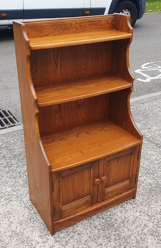 Ercol waterfall bookcase - waterfall,