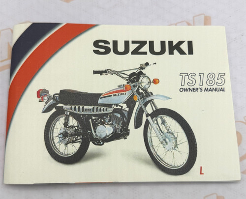 Suzuki ts185 owner manual - suzuki,
