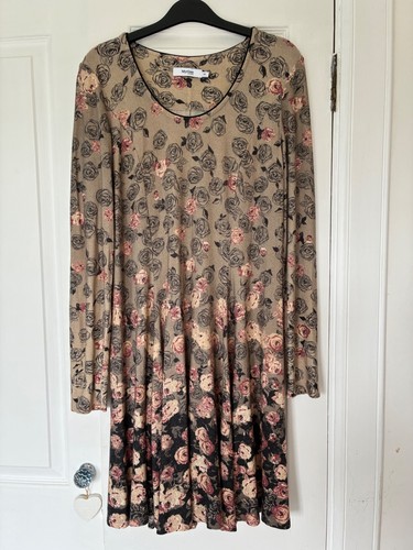 Myrine dress with - , scarf,
