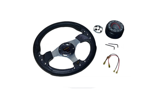 Sports steering wheel - wheel, 12"