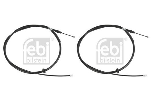 Pair handbrake cable rear - pair,