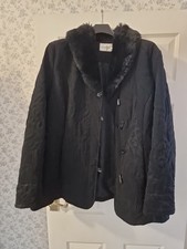 Eastex Women's Black Faux Fur