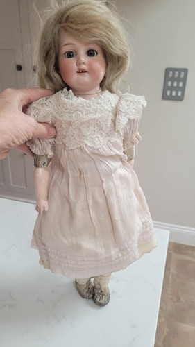 Vintage doll bisque - 21", am