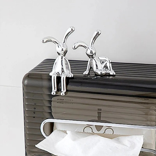 2pcs long eared - long, rabbit