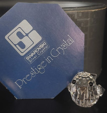 SWAROVSKI SPARROW MINI BIRD FIGURINE (1979 - 1991) - 010017 - Boxed - RETIRED -