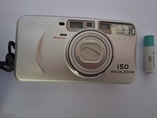 Minolta Riva Zoom 150 35mm Film Retro Point & Shoot Camera Tested + Instructions
