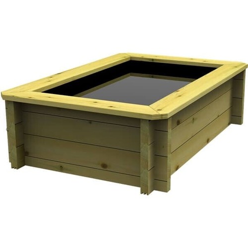 Wooden pond x 1m - wooden, 1.5m
