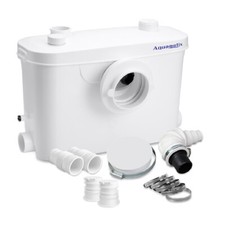 Aquamatix Macerator Pump 400W Sewage Pump 6.5m for Toilet Sink Bathtub 100L/min