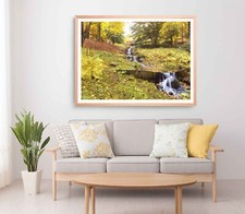 Step Waterfalls Print, Wall
