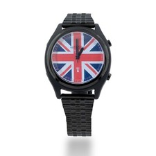 Limited Edition Union Jack Face Radio Controlled Talking Watch