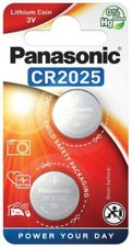 2 x Panasonic CR2025 3V