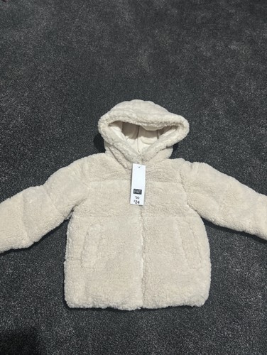 Girls faux fur coat - girls,