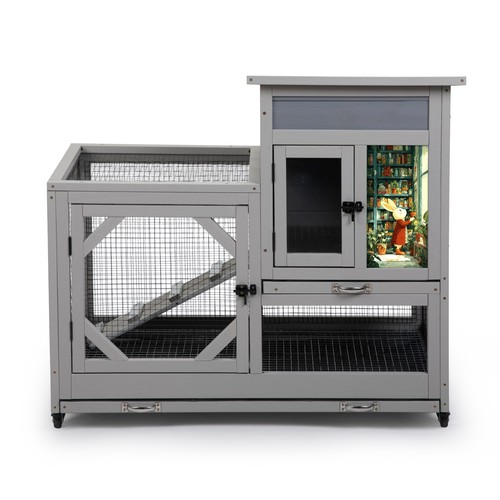 Coziwow wooden rabbit - rabbit, hutch