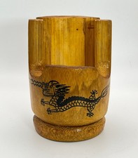 Asian Bamboo Brush Pot BITONG