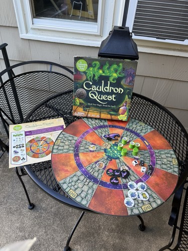 Cauldron quest board game - board,