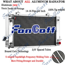 3 Row Radiator For 1987-1998 88 Land Rover Range Rover/Discovery I/II 3.9L 4.0L