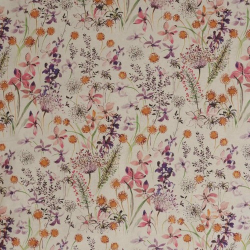 The meadow pink fabric - meadow,