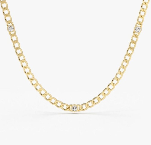 Gold necklace 14k - gold,