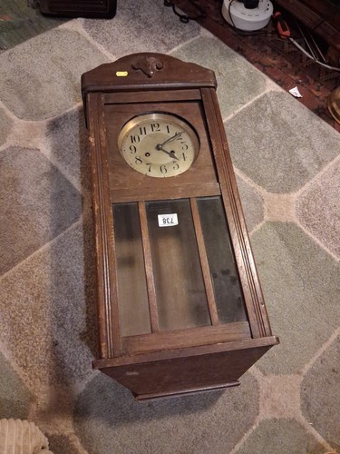 Wall clock 77cm - wall, long