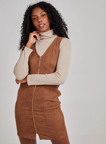 Pink vanilla womens tan - pink, zip