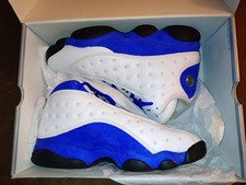 Air Jordan 13 UK10 Retro White Hyper Royal Black With Box SH086