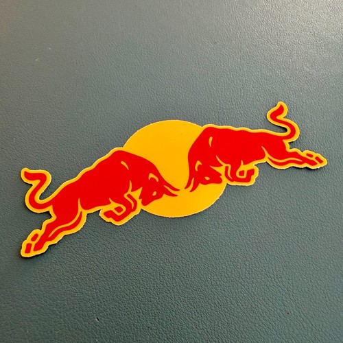 Red bull sticker 12cm - red, x