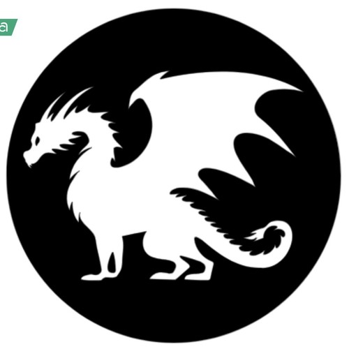 Dragon vinyl decal - vinyl,