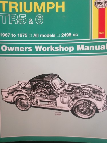Triumph tr6 workshop repair - triumph,