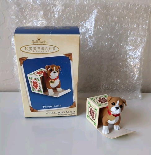Vtg 2003 puppy love boxer - love, dog