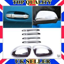 Chrome Mirror Cover 2 pc + 4